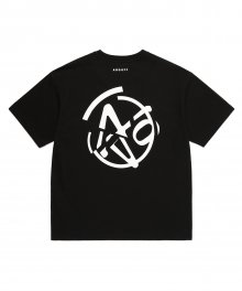 SLASH LOGO T-SHIRT BLACK