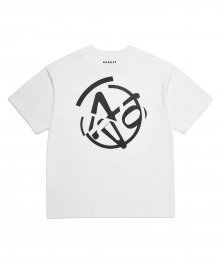 SLASH LOGO T-SHIRT WHITE