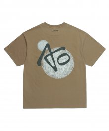 LOGO DROP T-SHIRT BEIGE