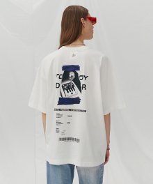 [Tool Boy x DNSR] 기어봉 티셔츠 (White)