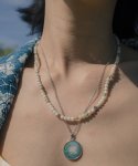 메리모티브(MERRYMOTIVE) Buddhist color gemstone necklace