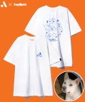 헬븐(HELLVN) [H/Vx동물자유연대] LOVE DOGS T-shirt (DHTTHV-A30) - WHITE