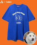 헬븐(HELLVN) [H/Vx동물자유연대] DON’T BUY T-shirt (DHTTHV-A24) - BLUE
