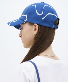 R CURVE GRAPHIC BALL CAP_NAVY