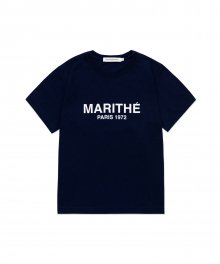 MARITHE W REGULAR MARITHE TEE navy