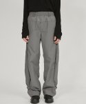 플레어업(FLAREUP) Wide Split Pants - Dark Gray (FL-218)