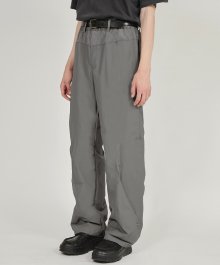 Side Flap Pants - Dark Gray (FL-219)