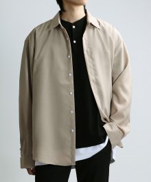 CELLIN OVER SHIRTS (BEIGE)