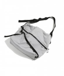String Cross Bag (L) Light Grey