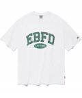 EBFD 아치로고 반팔 티셔츠 딥그린
