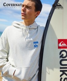 COVERNAT X QUIKSILVER 서퍼 후디 그레이