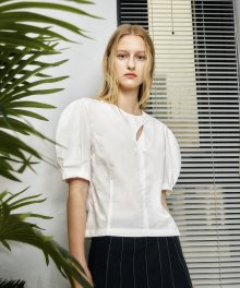 WHITE PENI BLOUSE (화이트 페니 블라우스)