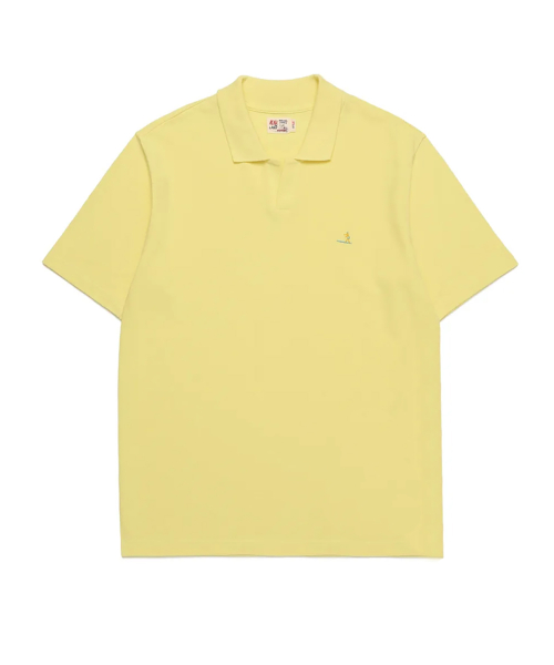 M.Nii x LAB12 OVER FIT PK T-Shirts / Yellow