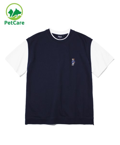 ☆YALE☆ EMBROIDERY UNIVERSITY DAN TEE NAVY YC2SS0031NA / YD ☆YALE☆ EMBROIDERY UNIVERSITY DAN TEE NAVY YC2SS0031NA / YD