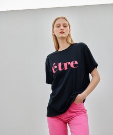 BLACK ETRE LOGO TSHIRT (블랙 에트레 로고 티셔츠)