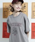 [16수] 유니버스 버거타운 반팔 티셔츠 딥그레이