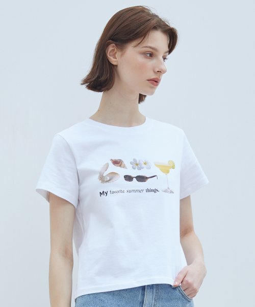 LARTIGENT☆LQ FAVORITE T-SHIRT 라티젠(LARTIGENT) LQ FAVORITE T-SHIRT(WHITE) - 사이즈 & 후기