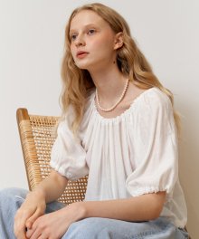 Wrinkle Blouse_White