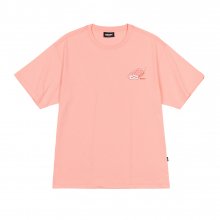 (널디X돼지바) 반팔 티셔츠 핑크