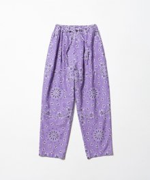 Bandana Easy Pants Lavender