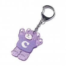 Signature Bear Key Ring_Purple