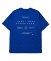 바이오 스톤 로고  반팔 티셔츠  (블루)