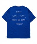이모션플래닛(EMOTION PLANET) 바이오 스톤 로고  반팔 티셔츠  (블루)