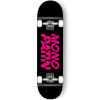 flag logo skateboard - neon pink
