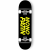 flag logo skateboard - neon yellow