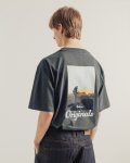 [오리지널스]21SS ORIGINALS SUNRISE GRAPHIC T-SHIRT CHARCOAL