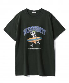 서핑 트립 티셔츠 (딥그린)