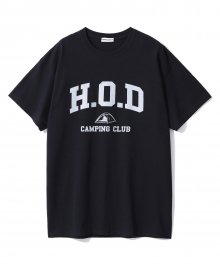 HOD 캠핑클럽 티셔츠 (블랙)