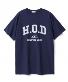 HOD 캠핑클럽 티셔츠 (네이비)