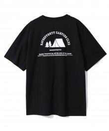 포레스트 캠핑 티셔츠 (블랙)