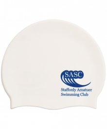 SASC SWIM CAP (WHITE)