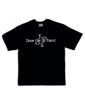 두프(DOOF) 슬로건 로고 티셔츠(블랙)