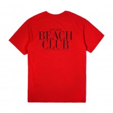 Beach Club Tee Red