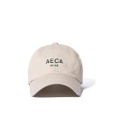 에이카화이트(AECA WHITE) AECA LOGO CAP-BEIGE