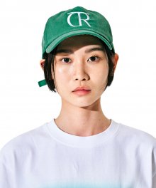 CURRENT X  MERLOT SYMBOL BASE BALL CAP KS [GREEN]