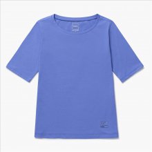 7H45343 여성 라이프스타일 반팔 라운드 티셔츠