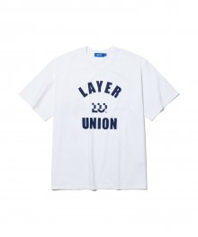 BIG ARC LOGO S/S TEE WHITE