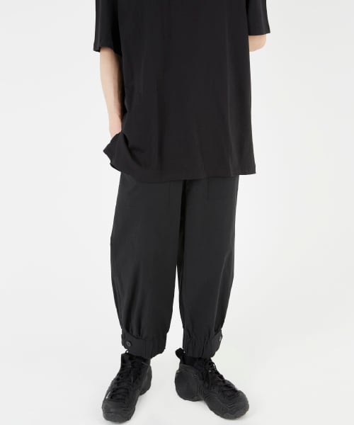 P016 / Укороченные джоггеры (Black)