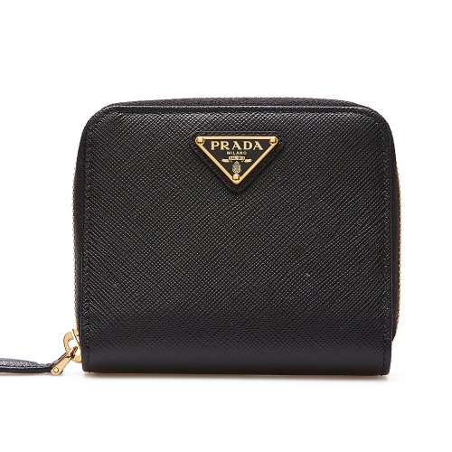 프라다(PRADA) 사피아노 반지갑 1ML042 QHH F0002 BLACK - 사이즈 & 후기 | 무신사