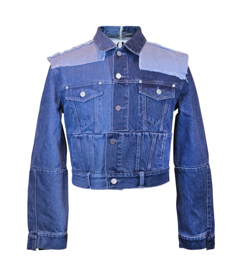 HUNDRED PIECE PATCHWORK DENIM JACKET
