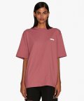 CAMOUFLAGE GOALPOST LOGO TEE - PINK