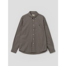 [ESSENTIAL] [REGULAR] Unisex 애쉬 옥스포드 솔리드 셔츠 (BC1764C054)