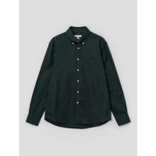 [ESSENTIAL] [REGULAR] Unisex 그린 옥스포드 솔리드 셔츠 (BC1764C05M)