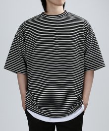 BINARY HALF STRIPE (BLK)