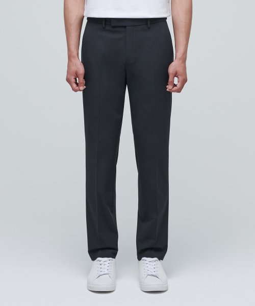 LIGHTWEIGHT TAPERED HIDDEN BANDING SLACKS GREY