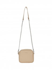 Sister Trapezoid Chain Bag (beige)